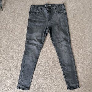 Old Navy Gray Skinny Jeans